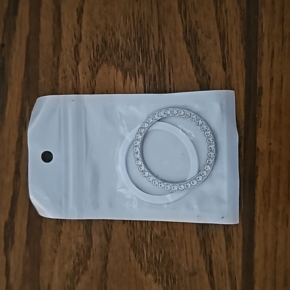 Bling Car Crystal Rhinestone Ring Emblem Sticker - Picture 2 of 4